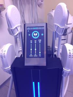 Emsculpting mit 4 Behandlungsköpfen